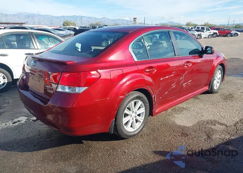 2010 Subaru Legacy 2.5I Premium z USA, uszkodzony, nr VIN 4S3BMBG64A3247850